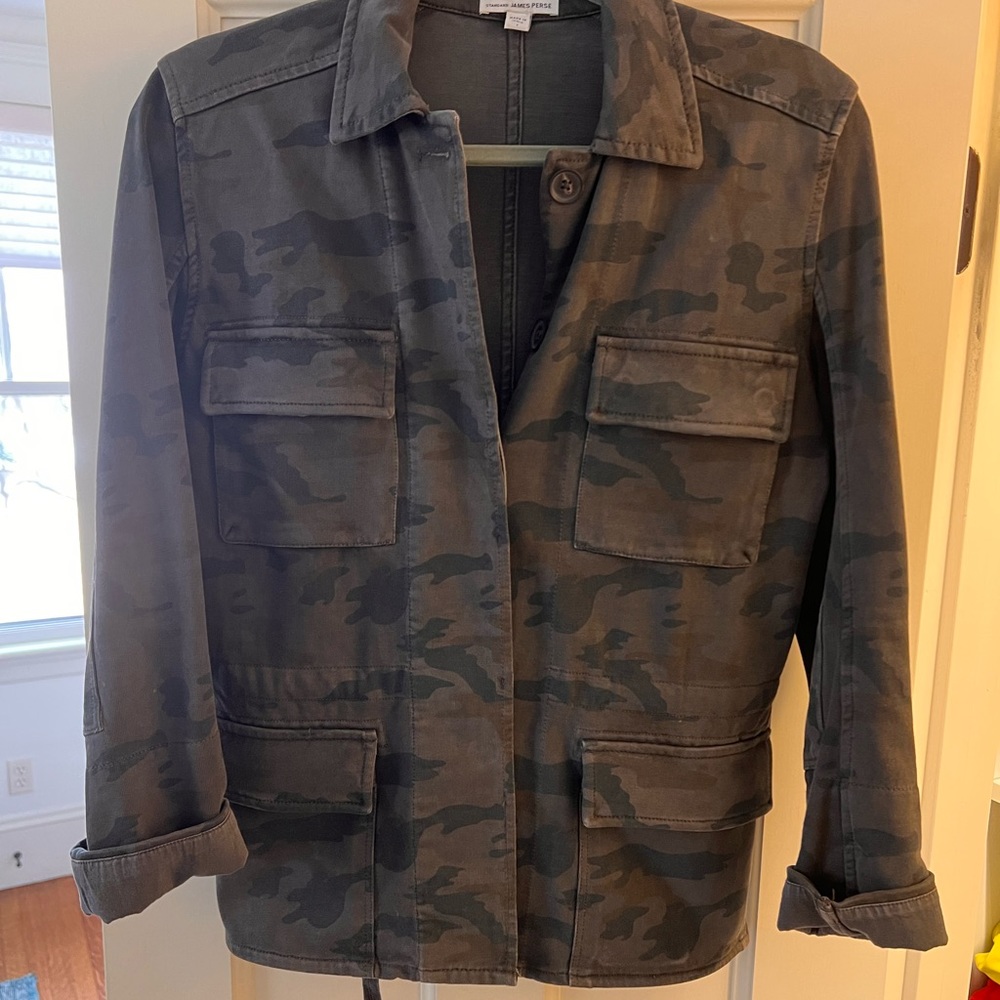 James Perse camo jacket